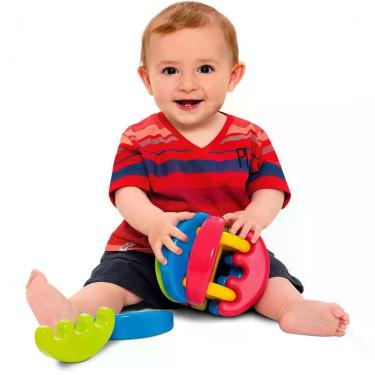 Imagem de Bola Didática De Encaixar Em Gomos - Brinquedo Para Bebês