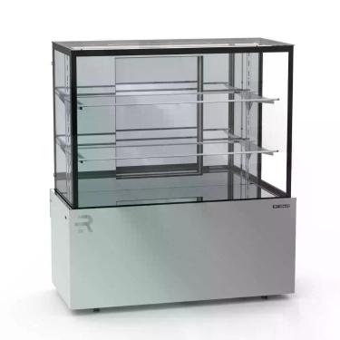 Imagem de Vitrine Confeitaria Seca Vanguard Top 1,10 Metros Inox Cvts1100 220v - Refrimate