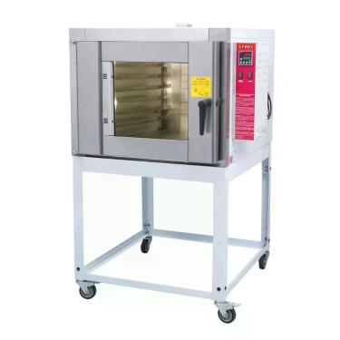 Imagem de Forno Turbo Elétrico Industrial G.Paniz Monofásico FTE150 5 Esteiras 336L Alta Produção 220V
