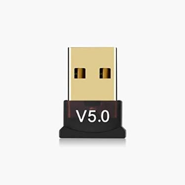 Imagem de Adaptador Receptor Usb Bluetooth 5.0 Plug And Play Note Pc Wireless Desktop Transmissor Mouse Teclado