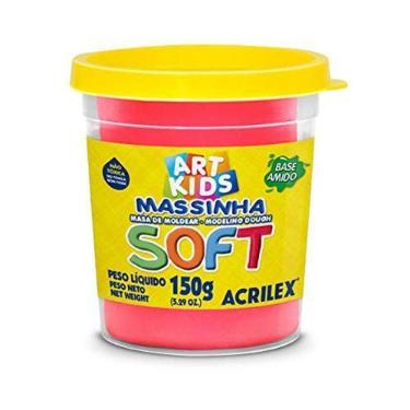 Imagem de Massa de Modelar 150g Vermelho 103 - Acrilex