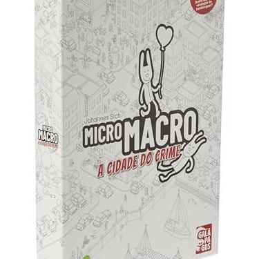 Imagem de Galápagos, MicroMacro: A Cidade do Crime, Jogo de Tabuleiro para Amigos, 1-4 jogadores, 15-45 minutos por partida