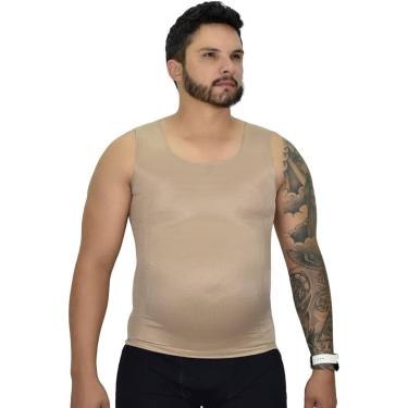 Imagem de Camiseta Cinta Modeladora Masculina Emgrecedora - Z54 - Fanáticos Por 