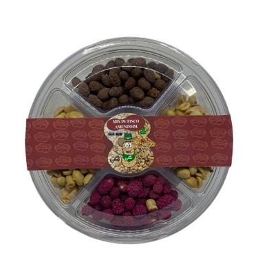 Imagem de Bandeja Mista de Amendoim com 4 Sabores 200gr Doce e Salgado - On Nuts