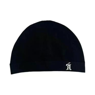 Imagem de Gorro De Nylon Tricotado Y2K Em Cor Sólida, Quente, Para Lazer Ao Ar L