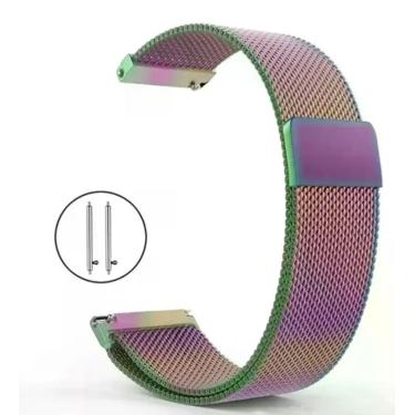 Imagem de Pulseira Milanese Para Galaxy Watch Bt 46mm, Gtr 47mm, Gear S3, Gear 2