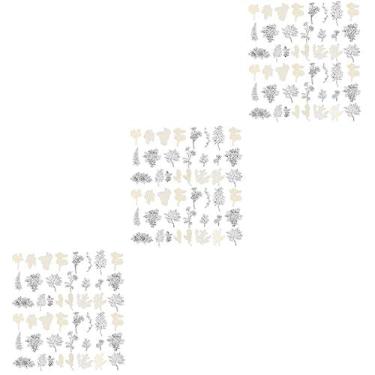 Imagem de BESTonZON 180 Peças Pacote de adesivos de bolso adesivo tema floresta álbuns de fotos de viagem etiquetas de presente o presente etiqueta de papel adesivo para laptop plantar