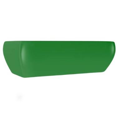 Imagem de Vaso Floreira Jardineira Plantas Hortas Fibra Vidro 100cm (Verde Escuro)
