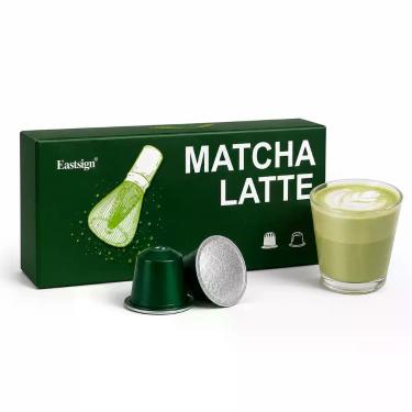 Imagem de TEA Eastsign Cápsulas de Matcha Latte  Pacote com 10 unidades