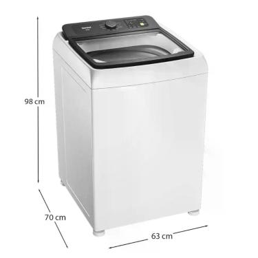 Imagem de Máquina de Lavar Consul CWN16AB 16Kg 12 Programas de Lavagem com Modo