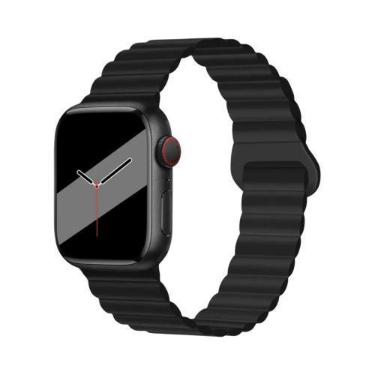Imagem de Pulseira Magnética De Silicone Unissex Para Apple Watch 38/40/41mm 42/