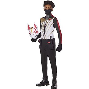 Imagem de InSpirit Designs Fantasia juvenil licenciada FortNite Drift Variant preta, Preto, X-Large