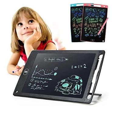 Imagem de MIROC Lousa Mágica Infantil Digital 8.5 POLEGADAS Tablet LCD Infantil Escrita Colorida Para Desenho Criança, Lúdico e Colorido, Multicolor