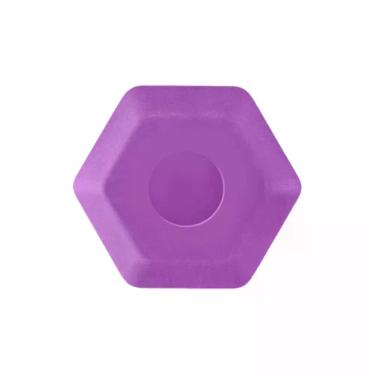 Imagem de Borracha Ergonômica Hexagonal Color Joy Leo&leo Roxo