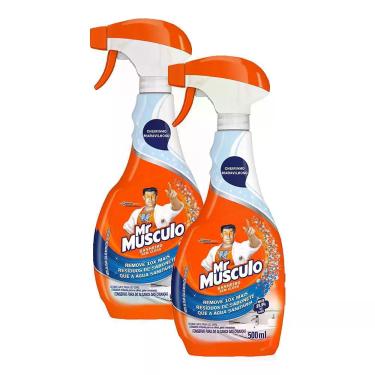 Imagem de Kit 2 Desinfetante Mr Músculo Uso Geral 500ml