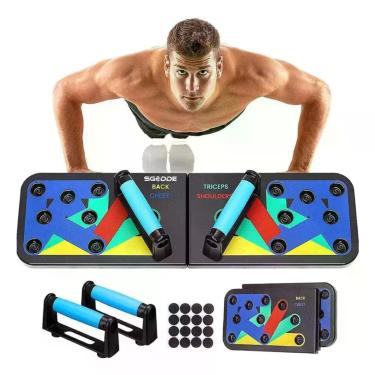 Imagem de Prancha Flexão De Braço Para Faz Peitoral Costas Triceps - MMX
