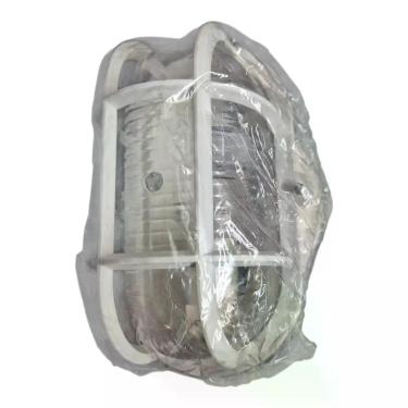 Imagem de Luminária Sport Tartaruga Branca PVC 60w 127/220v - JR Iluminao