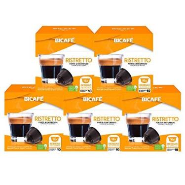 Imagem de 80 Cápsulas Para Dolce Gusto - 5 Caixas - Café Ristretto - Cápsula Bicafé