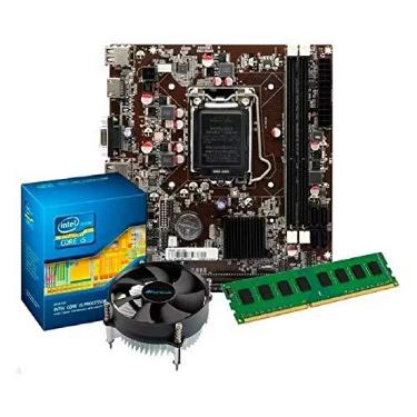 Imagem de Kit Placa Mãe 1155, Processador I5 3470, Memória 4gb