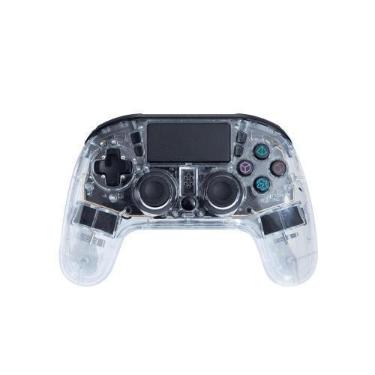 Imagem de Controle Sem Fio Dazz Prism Bluetooh PC PS4 Transparente