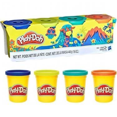 Imagem de Kit Massinha com 4 Potes Play Doh - Hasbro B5517