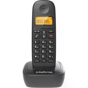 Imagem de Telefone sem Fio Intelbras TS2510, com Identificador de chamadas, Com Agenda, Preto - 4122510