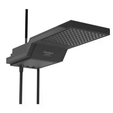 Imagem de Chuveiro E-Griff Comando Eletrônico 5500W Instalação de Parede Jato Espalhado Preto Enerbras 110V