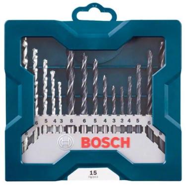 Imagem de Bosch Jogo Brocas Alvenaria/Metal/Madeira Mini X-Line