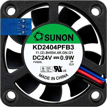 Imagem de Ventoinha KD2404PFB3 24V 0.9W 0.0375A 3L 6P 4010 Original - Sunon