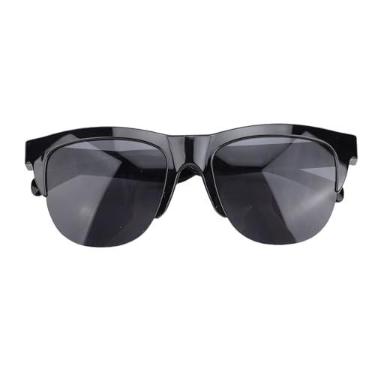 Imagem de Dpofirs Óculos de Sol Bluetooth de Bloqueio de Luz Azul Inteligente, Controle de Voz 40% Filtro de Luz Azul HEV Long Time PlayTime, Microfone HD Ideal para o Trabalho Remoto Gaming