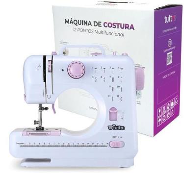 Imagem de Máquina De Costura 12 Pontos Multifuncional Bivolt Mcp-200 - Tutto Hom