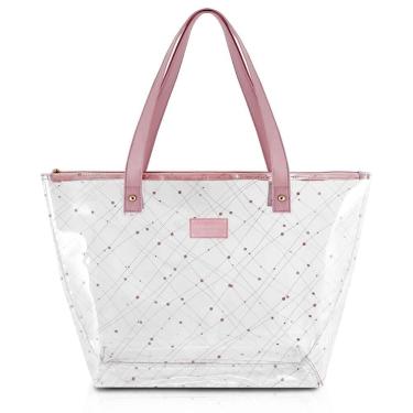 Imagem de Bolsa Feminina Grande P/ Praia Academia Viagem Compras Glow - Jacki De