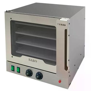 Imagem de Forno Turbo Elétrico Saro 70 Litros Com 4 Esteiras Ft 110v