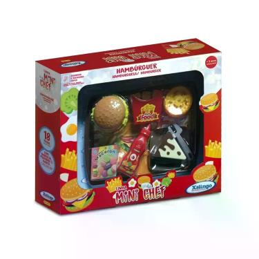 Imagem de Mini Chef Hamúrguer 18 Peças - 1588.7 Xalingo