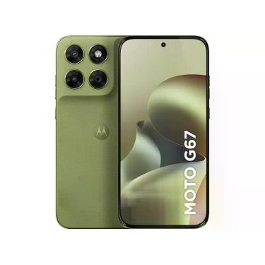 Imagem de Smartphone Motorola Moto G67 128GB 5G 4GB RAM+8GB Ram Boost Verde Clar