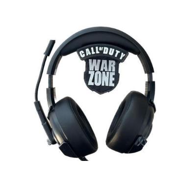 Imagem de Suporte De Parede Headset call of duty warzone Com Fita Dupla Face Pre