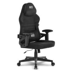 Cadeira Gamer DT3 GX, reclinável, apoio de cabeça ajustável, apoios de braços com ajuste de profundidade, revestimento em tecido Max2Weave, suporta até 110 e altura máx. de 1,75m (Black)