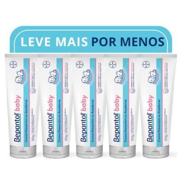 Imagem de Bepantol Baby Pomada Assadura Bebe, Hipoalergênica, Kit 5 Unidades 120g