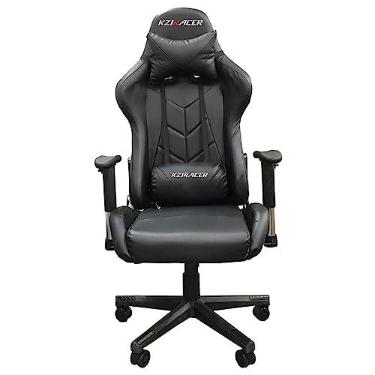 Imagem de Cadeira Gamer KZI Racer com Massageador (Preto)