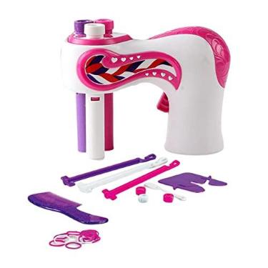 Imagem de TOOYFUL Máquina elétrica automática de tricô de cabelo, ferramenta de trança de cabelo DIY, material de rolo de cabelo, rotação de 360 graus, automática, multifuncional, requintada para mulheres e