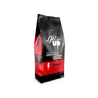 Imagem de Café Gourmet Especial Torrado Em Grãos - 500G Com Sabor E Aroma Intenso, Agora Com 200% Mais Cafeína Para Máxima Energia E Performance - GETUP COFFEE