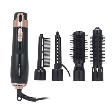 Imagem de Qudai 4 em 1 secador de cabelo modelador e volumizador modelador de cabelo alisador de cabelo secador de escova escova rotativa secador de cabelo pente