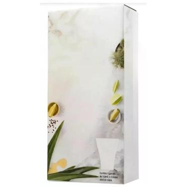 Imagem de Kit Tequila Silver 750ml com 2 Copos - Congratulations Store