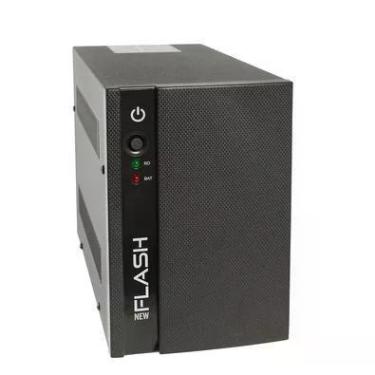 Imagem de Nobreak 1200va Entrada 220v E Saída 220v New Flash Ups Semi Senoidal Upsai Cor Preto