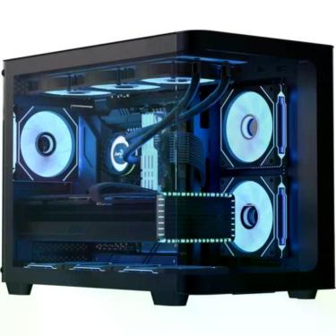 Imagem de Gabinete Gamer P300c Mini Torre Micro ATX Aço com Fan ARGB Preto Aerocool