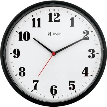 Imagem de Relógio de Parede Quartz Preto