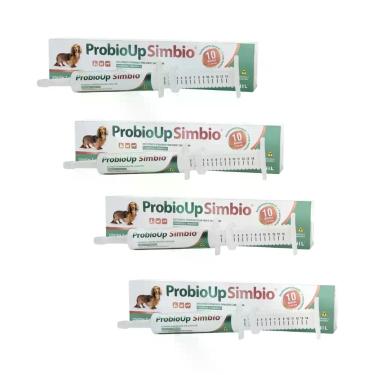 Imagem de 4 ProbioUp Simbio Vetnil 14g Probiótico Cães e Gatos