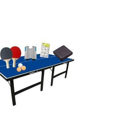 Imagem de MESA DE PING PONG OFICIAL MDP 15mm KLOPF 1001 + Kit ping pong + Rede R