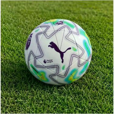 Imagem de Bola Puma Campo Orbita Play PL Thrill, Unico, Branco