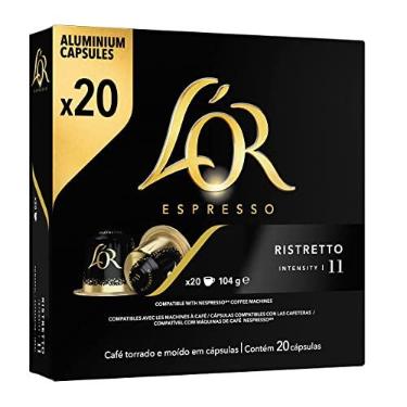 Imagem de Cápsulas de Café L'OR, Ristretto, 20 Cápsulas
